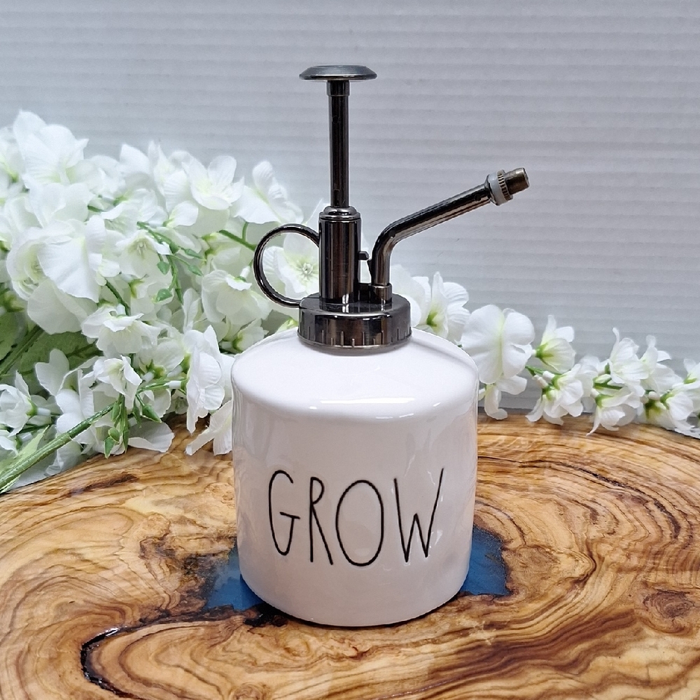 #ADB Rae Dunn Artisan Ceramic SPRAY MIST "GROW"